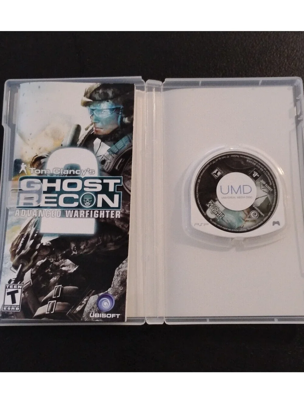 Tom Clancy's Ghost Recon Advanced Warfighter 2 (Sony PSP) - Complete with Manual